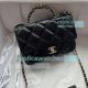 Replica Chanel24B black waxed leather handbag 367 small (2)_th.jpg